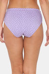 Rosaline Cotton Comfort Medium Rise Full Coverage Hipster Panty (Pack of 3) - Multicolor — thumbnail 3
